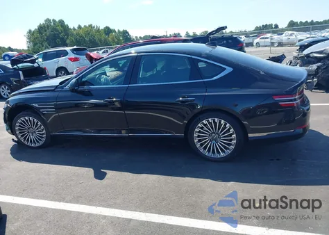 2023 Genesis G80 из США, поврежденный, VIN KMTGE4S18PU004685